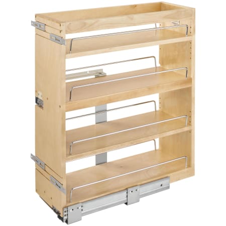 Rev-A-Shelf Wood Classics 9-1/4"W 4 Shelf Base Cabinet Pull Out Organizer with Soft Close Maple