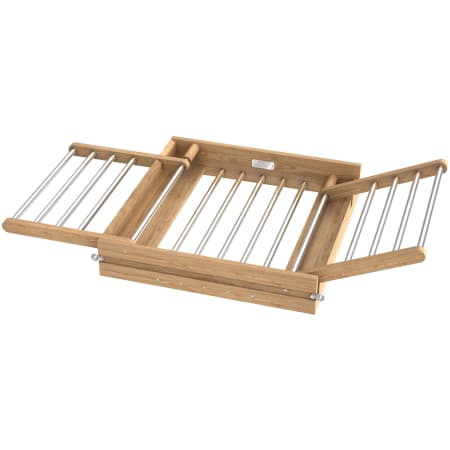 Rev-A-Shelf Wood Classics 20-1/2"W Pull Out / Fold Out Laundry Drawer Drying Rack - Frame Only - Slides Sold Separately Maple
