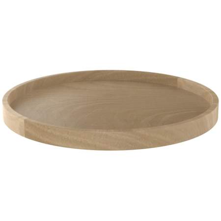 Rev-A-Shelf Wood Classics 1 Shelf 20" Full Circle Lazy Susan with Swivel Bearing Base for Corner Wall Cabinets Maple