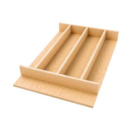 Rev-A-Shelf 13-1/4" x 19-1/2" Natural Maple Right Size Utensil Drawer Insert Maple