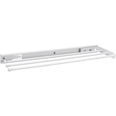 Rev-A-Shelf Sink Classics 5"W Under Sink Pull Out Slide Out Kitchen Towel Rack Bar Organizer White