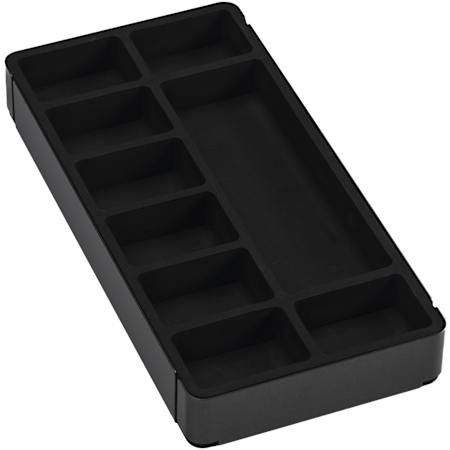 Rev-A-Shelf Edge 13-1/16" Deep 10-Compartment Jewelry Organizer for 16" Depth Edge Modular Closet Systems Manganese
