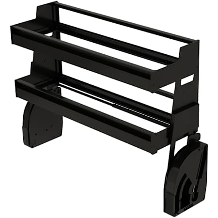 Rev-A-Shelf Modern 34-3/4" Wide Pull or Swing Out Shelf Frame Black