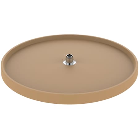 Rev-A-Shelf Classic 1 Shelf 28" Full Circle Lazy Susan with Chrome Hub for Corner Base Cabinets - Shelf ONLY Almond