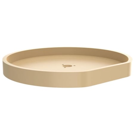 Rev-A-Shelf Classic 20" Polymer D Shaped Lazy Susan Shelf - Shelf ONLY Almond