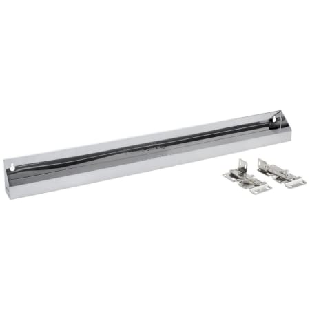 Rev-A-Shelf Sink Classics 31"W Stainless Steel Tip Out Sink Sponge Tray with Hinges for Sink Base Cabinets Polished Chrome
