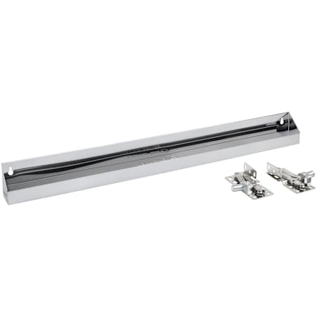 Rev-A-Shelf Sink Classics 31"W Stainless Steel Tip Out Sink Sponge Tray with Soft Close Hinges for Sink Base Cabinets Polished Chrome