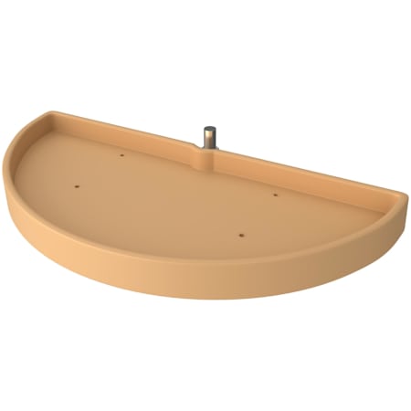 Rev-A-Shelf Classic 1 Shelf 33" Half Moon Pivot and Slide Lazy Susan for Blind Corner Cabinets Almond