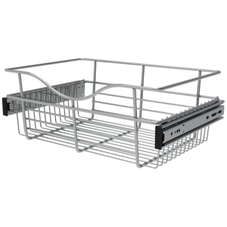 Rev-A-Shelf Classic Closet 18"W x 12"D x 7"H Sliding Pull Out Closet Basket for Custom Closet Systems Chrome