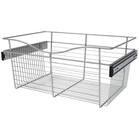 Rev-A-Shelf Classic Closet 24"W x 16"D x 11"H Slide Out Closet Basket for Custom Closet Systems Chrome
