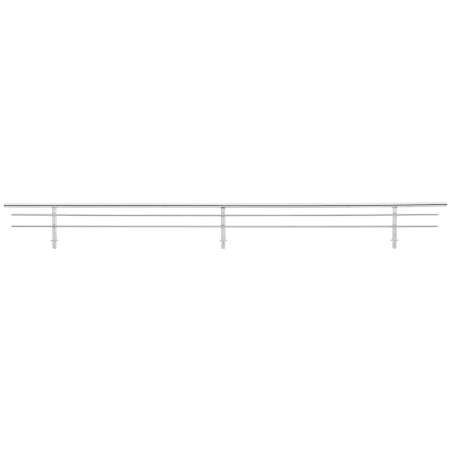 Rev-A-Shelf CSR Series 23 Inch Wire Shoe Rail Chrome