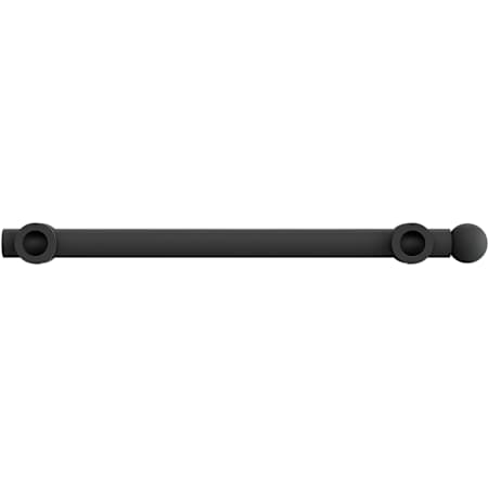 Rev-A-Shelf Classic Closet 6" Sliding Valet Clothes Rod Insert for Custom Closet Systems Matte Black