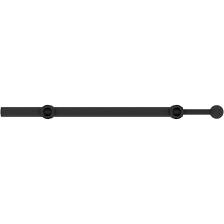 Rev-A-Shelf Classic Closet 8" Sliding Valet Clothes Rod Insert for Custom Closet Systems Matte Black