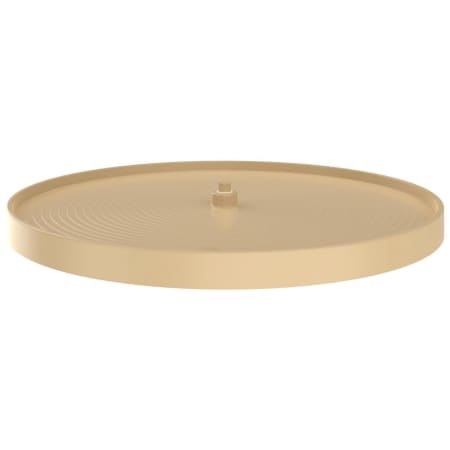 Rev-A-Shelf Lazy Daisy Polymer Single 1 Shelf 32" Full Circle Bottom Mount Ridged Lazy Susan for Corner Base Cabinets Almond