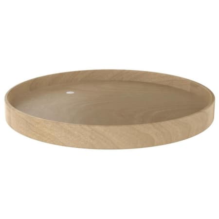 Rev-A-Shelf Lazy Daisy Natural Wood Single 1 Shelf 24" Full Circle Swivel Bearing Lazy Susan for Corner Base Cabinets - 57lb Capacity Maple