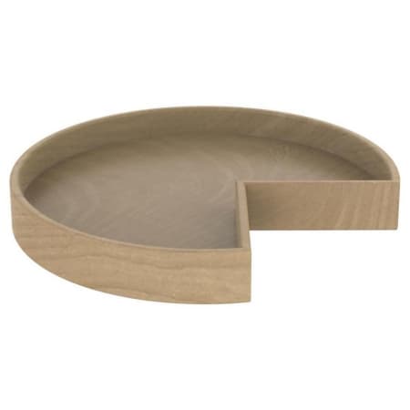 Rev-A-Shelf Lazy Daisy 18" Natural Wood Kidney Lazy Susan Shelf for Corner Wall Cabinets - Shelf ONLY Maple / Chrome