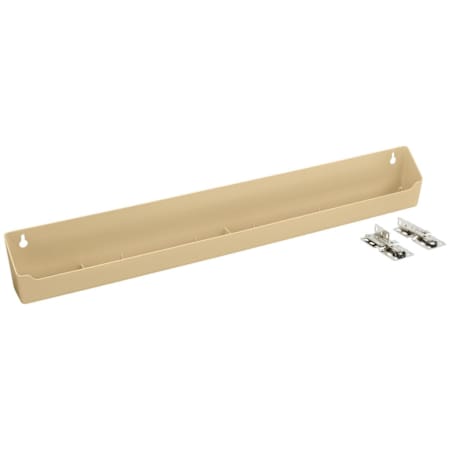 Rev-A-Shelf Lazy Daisy 24" Wide Polymer Kitchen / Bathroom Tip Out Tray with Hinges for Sink Base Cabinets Almond