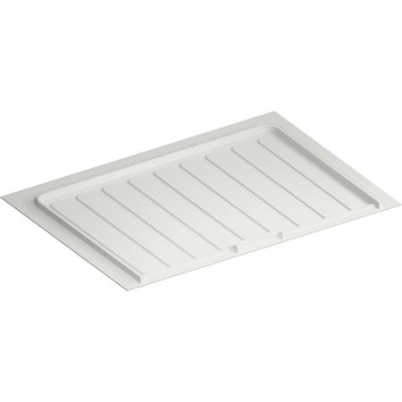 Rev-A-Shelf Classic 28-1/2" W Flexible Polymer Trim to Fit Under Sink Drip Tray for 27"-30" Vanity Sink Base Cabinets Matte White