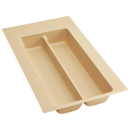 Rev-A-Shelf Value Line 11-1/2"W Polymer Trim to Fit Drop In Utensil Drawer Insert Organizer Almond