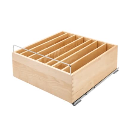 Rev-A-Shelf Wood Classics Soft Close 20-1/2"W Pull Out Base Cabinet Slide Out Casserole Baking Dish Organizer Maple
