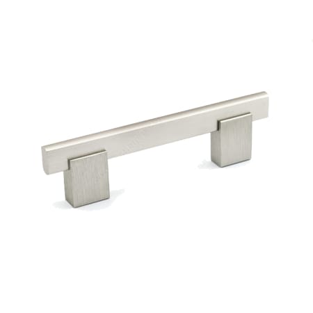 Richelieu 3-3/4 Inch Center to Center Bar Cabinet Pull Brushed Nickel