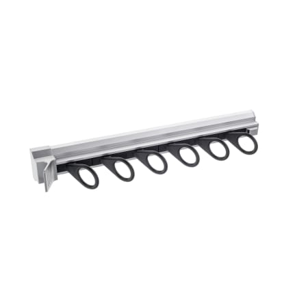 Richelieu Orlando 14" Pull-Out Scarf Organizer with 6 Hooks Aluminum