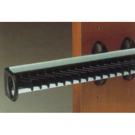 Richelieu 19-11/16" Pull-Out Tie Organizer with 32 Hooks Black