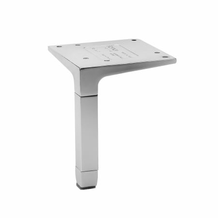Richelieu 4-3/4" Tall Square Metal Furniture Leg Aluminum