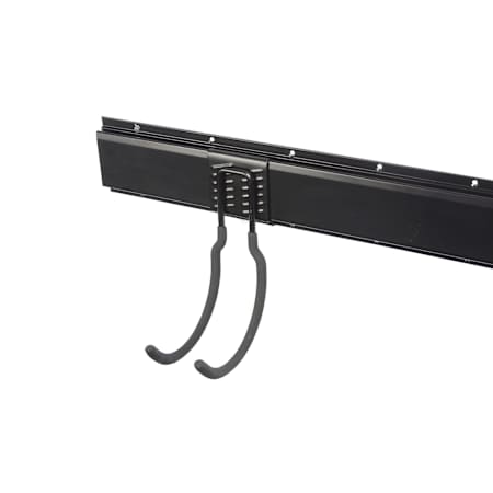 Richelieu 6-7/8 Inch Projection Double Curved Hook for use with 29617 Bracket Black