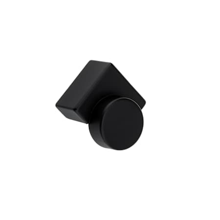 Richelieu 1-1/2 Inch Geometric Cabinet Knob Matte Black