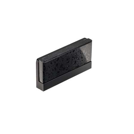 Richelieu 1-7/8 Inch Center to Center Rectangular Cabinet Pull Black