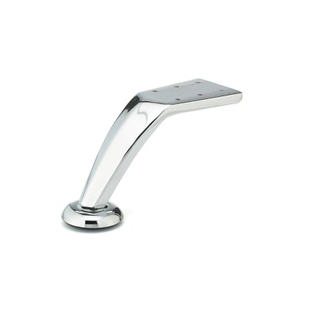 Richelieu 4-23/32 Inch Tall Metal Furniture Leg Polished Chrome