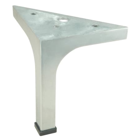 Richelieu Contemporary Series 4-3/4" Tall Square Furniture Leg Aluminum