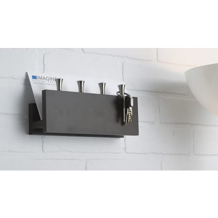 Richelieu-55451-Brushed Nickel / Espresso Alternate View