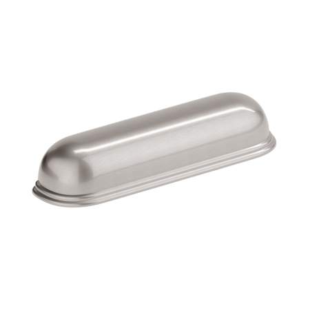 Richelieu 5-1/16 Inch Center to Center Cup Cabinet Pull Brushed Nickel