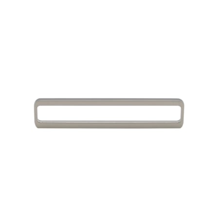 Richelieu 3-3/4 or 6-5/16 Inch Dual Center to Center Rectangular Cabinet Pull Brushed Nickel