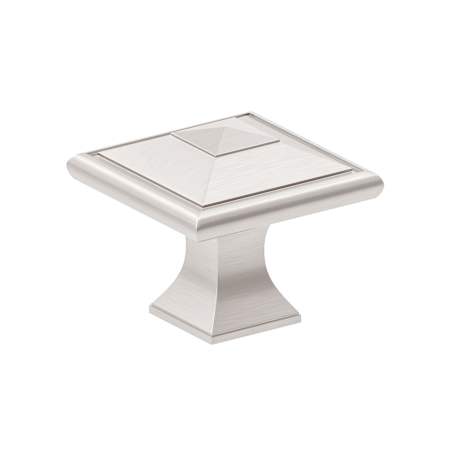 Richelieu 1-1/2 Inch Square Cabinet Knob Brushed Nickel