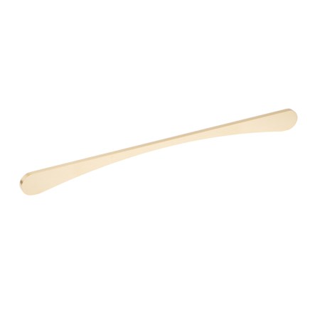 Richelieu 16-3/8 Inch Center to Center Handle Cabinet Pull Brushed Brass