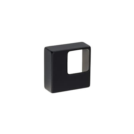 Richelieu 1-5/16 Inch Square Cabinet Knob Matte Black