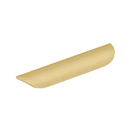 Richelieu 7-3/4 Inch Long Finger Cabinet Pull Brushed Gold