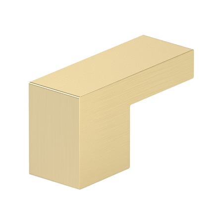 Richelieu 2-3/16 Inch Long Finger Cabinet Pull Brushed Gold