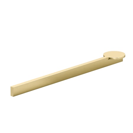 Richelieu 10-1/16 Inch Center to Center Rectangular Cabinet Pull Brushed Gold