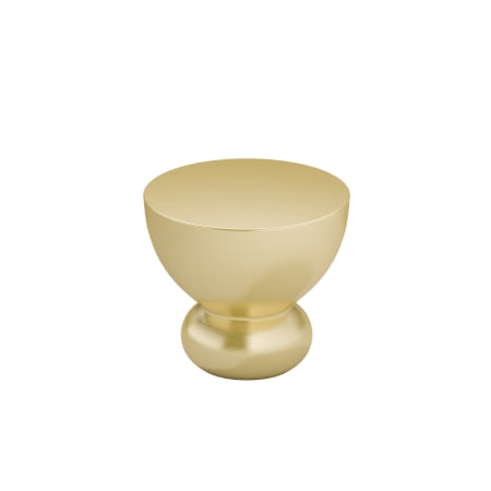 Richelieu 1 Inch Mushroom Cabinet Knob Brushed Gold