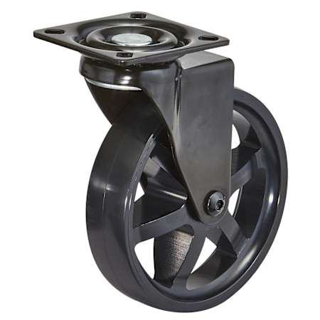 Richelieu 130lb Max Weight Swivel Caster Black