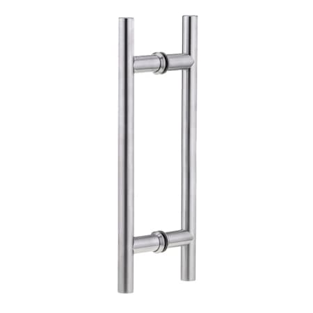Richelieu 8" Center to Center Back to Back Door Pull Set Polished Stainless Steel