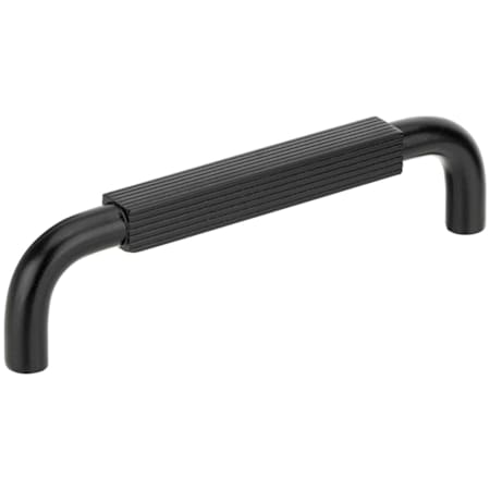 Richelieu Sophia Square 5-1/16 Inch Center to Center Fluted Handle Cabinet Pull Black