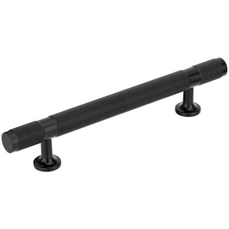 Richelieu Sophia Round 5-1/16 Inch Center to Center Textured Bar Cabinet Pull Black
