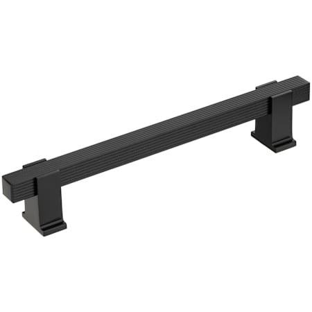 Richelieu Sophia 6-5/16 Inch Center to Center Fluted Bar Cabinet Pull Black
