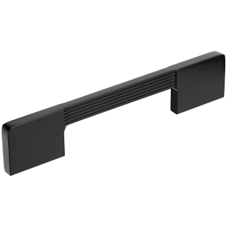Richelieu Sophia 5-1/16 Inch Center to Center Grooved Handle Cabinet Pull Black