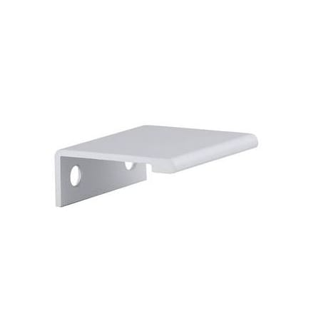 Richelieu 2-3/4 Inch Long Finger Cabinet Pull Aluminum